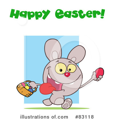 Royalty-Free (RF) Easter Clipart Illustration by Hit Toon - Stock Sample #83118