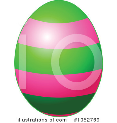 Royalty-Free (RF) Easter Egg Clipart Illustration by Pushkin - Stock Sample #1052769