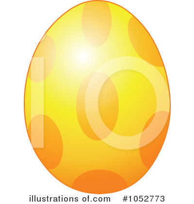 Royalty-Free (RF) Easter Egg Clipart Illustration by Pushkin - Stock Sample #1052773