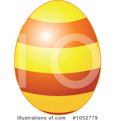 Royalty-Free (RF) Easter Egg Clipart Illustration by Pushkin - Stock Sample #1052779