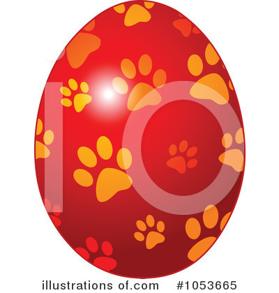 Royalty-Free (RF) Easter Egg Clipart Illustration by Pushkin - Stock Sample #1053665