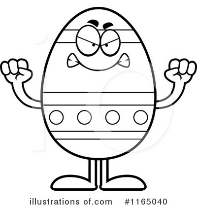 Royalty-Free (RF) Easter Egg Clipart Illustration by Cory Thoman - Stock Sample #1165040