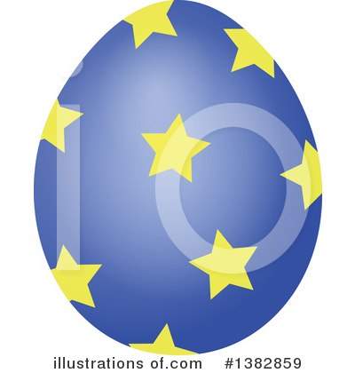 Royalty-Free (RF) Easter Egg Clipart Illustration by visekart - Stock Sample #1382859