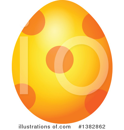Royalty-Free (RF) Easter Egg Clipart Illustration by visekart - Stock Sample #1382862