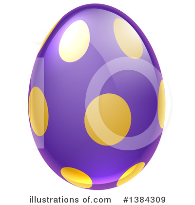 Royalty-Free (RF) Easter Egg Clipart Illustration by AtStockIllustration - Stock Sample #1384309