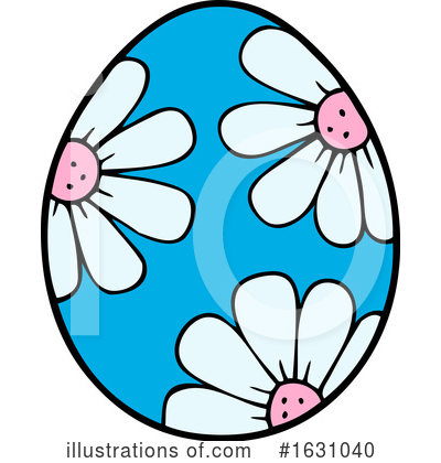 Royalty-Free (RF) Easter Egg Clipart Illustration by visekart - Stock Sample #1631040