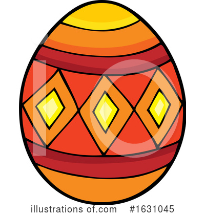 Royalty-Free (RF) Easter Egg Clipart Illustration by visekart - Stock Sample #1631045