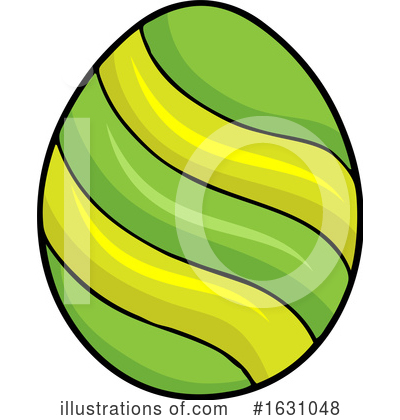 Royalty-Free (RF) Easter Egg Clipart Illustration by visekart - Stock Sample #1631048