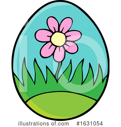Royalty-Free (RF) Easter Egg Clipart Illustration by visekart - Stock Sample #1631054