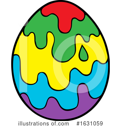 Royalty-Free (RF) Easter Egg Clipart Illustration by visekart - Stock Sample #1631059
