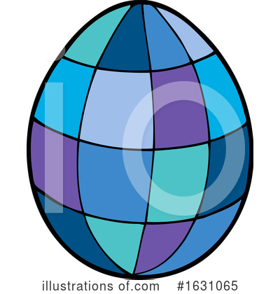 Royalty-Free (RF) Easter Egg Clipart Illustration by visekart - Stock Sample #1631065