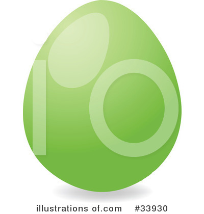 Royalty-Free (RF) Easter Egg Clipart Illustration by elaineitalia - Stock Sample #33930