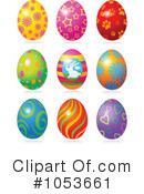Easter Eggs Clipart #1053661 by Pushkin