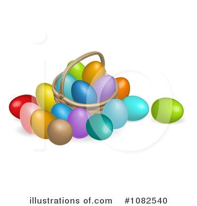 Royalty-Free (RF) Easter Eggs Clipart Illustration by AtStockIllustration - Stock Sample #1082540