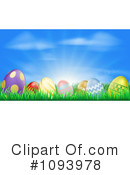 Easter Eggs Clipart #1093978 by AtStockIllustration