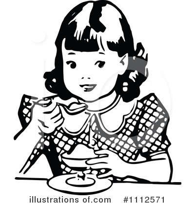 Eating Clipart #1112571 by Prawny Vintage
