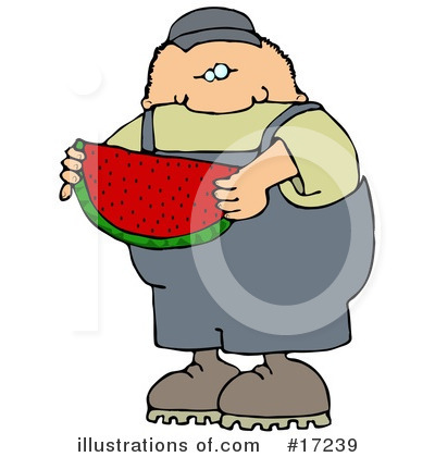 Watermelon Clipart #17239 by djart