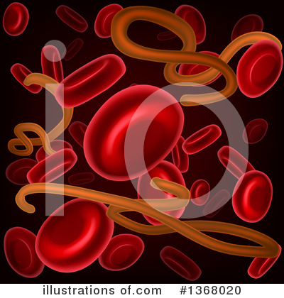 Blood Cell Clipart #1368020 by AtStockIllustration