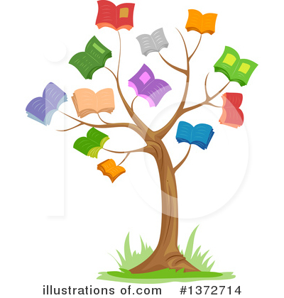 Library Clipart #1372714 by BNP Design Studio
