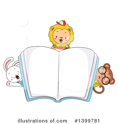 Library Clipart #1399781 by BNP Design Studio