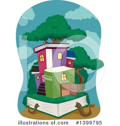 Tree House Clipart #1399795 by BNP Design Studio