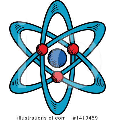Atom Clipart #1410459 by Vector Tradition SM