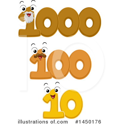 One Hundred Clipart #1450176 by BNP Design Studio