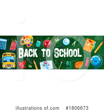 Back To School Clipart #1806673 by Vector Tradition SM