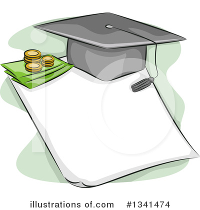 Graduation Clipart #1341474 by BNP Design Studio