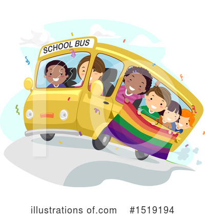School Bus Clipart #1519194 by BNP Design Studio