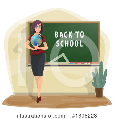 Chalkboard Clipart #1608223 by Vector Tradition SM