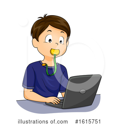 Typing Clipart #1615751 by BNP Design Studio