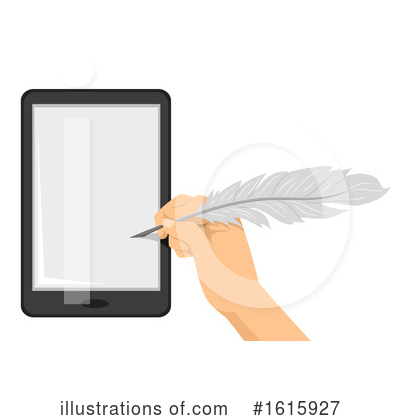 Quill Clipart #1615927 by BNP Design Studio