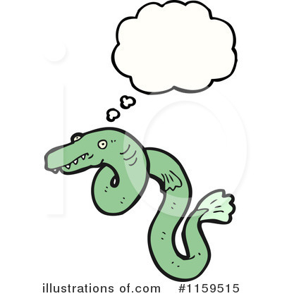 Royalty-Free (RF) Eel Clipart Illustration by lineartestpilot - Stock Sample #1159515