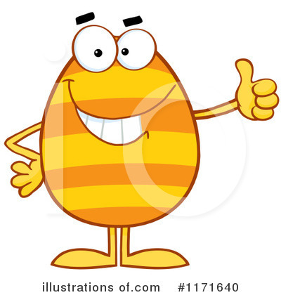 Royalty-Free (RF) Egg Clipart Illustration by Hit Toon - Stock Sample #1171640