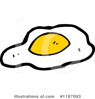 Royalty-Free (RF) Egg Clipart Illustration by lineartestpilot - Stock Sample #1187093