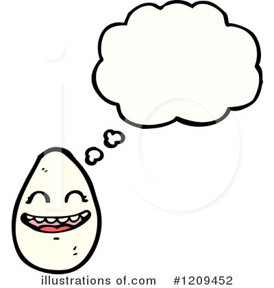 Royalty-Free (RF) Egg Clipart Illustration by lineartestpilot - Stock Sample #1209452