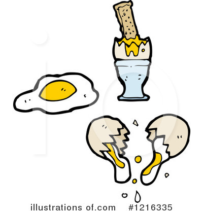 Royalty-Free (RF) Egg Clipart Illustration by lineartestpilot - Stock Sample #1216335