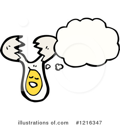 Royalty-Free (RF) Egg Clipart Illustration by lineartestpilot - Stock Sample #1216347