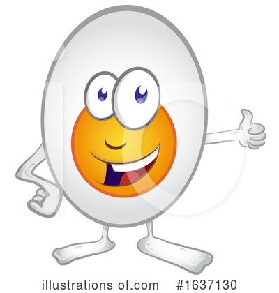 Royalty-Free (RF) Egg Clipart Illustration by Domenico Condello - Stock Sample #1637130