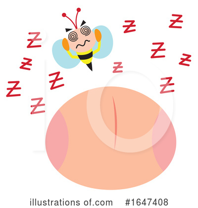 Bee Clipart #1647408 by Cherie Reve
