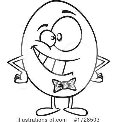 Royalty-Free (RF) Egg Clipart Illustration by toonaday - Stock Sample #1728503