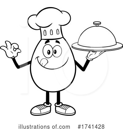 Royalty-Free (RF) Egg Clipart Illustration by Hit Toon - Stock Sample #1741428