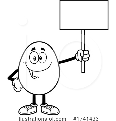 Royalty-Free (RF) Egg Clipart Illustration by Hit Toon - Stock Sample #1741433