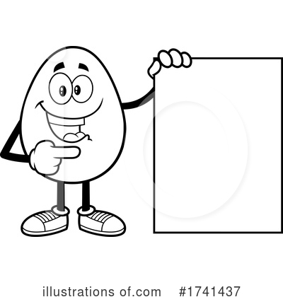 Royalty-Free (RF) Egg Clipart Illustration by Hit Toon - Stock Sample #1741437