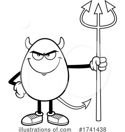 Royalty-Free (RF) Egg Clipart Illustration by Hit Toon - Stock Sample #1741438