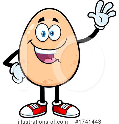 Egg Clipart #1741443 by Hit Toon