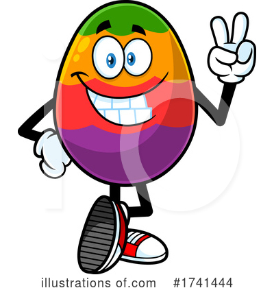 Egg Clipart #1741444 by Hit Toon