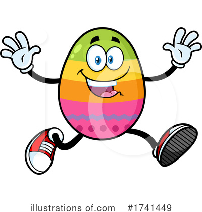 Royalty-Free (RF) Egg Clipart Illustration by Hit Toon - Stock Sample #1741449