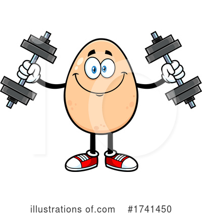 Egg Clipart #1741450 by Hit Toon